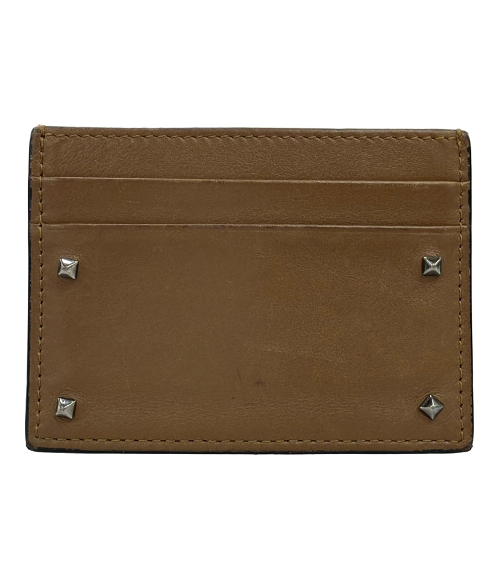 VALENTINO カードケース ロックスタッズ レザー メンズ ヴァレンティノ