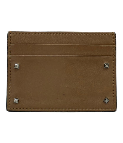 VALENTINO カードケース ロックスタッズ レザー メンズ ヴァレンティノ