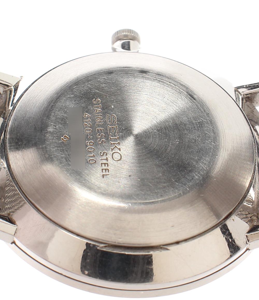 SEIKO 腕時計 クオーツ ホワイト 4120-9010 メンズ セイコー