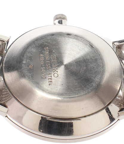 SEIKO 腕時計 クオーツ ホワイト 4120-9010 メンズ セイコー