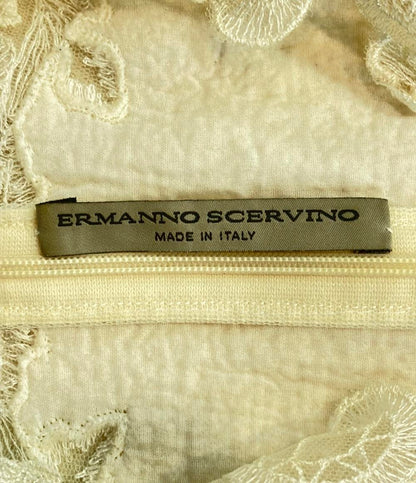 エルマノシェルビーノ 長袖ワンピース レース レディース SIZE 40 (M) ERMANNO SCERVINO