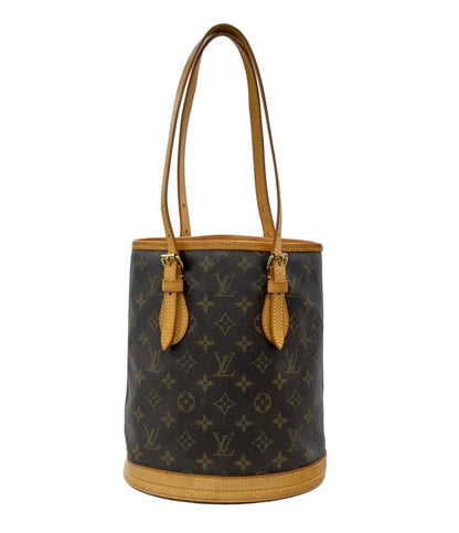 訳あり LOUIS VUITTON トートバッグ ショルダーバッグ 肩掛け バケットPM モノグラム M42238 レディース ルイ・ヴィトン