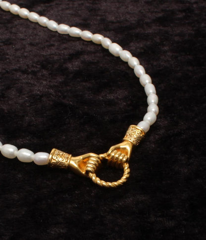 美品 MISSOMA ネックレス 淡水パール ハリスリードコラボ レディース ミッソマ