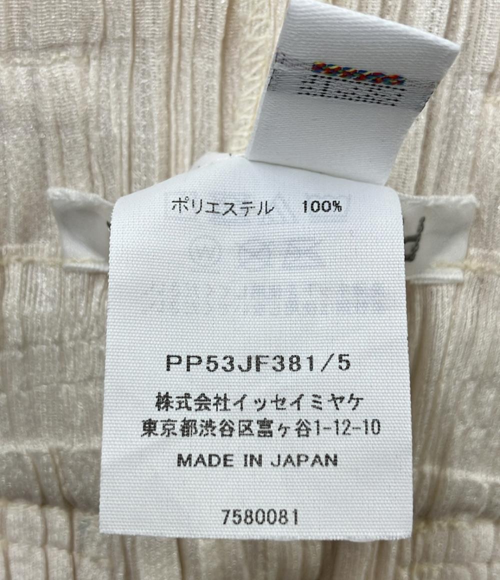美品 PLEATS PLEASE ストレートパンツ プリーツ PP53JF381 レディース