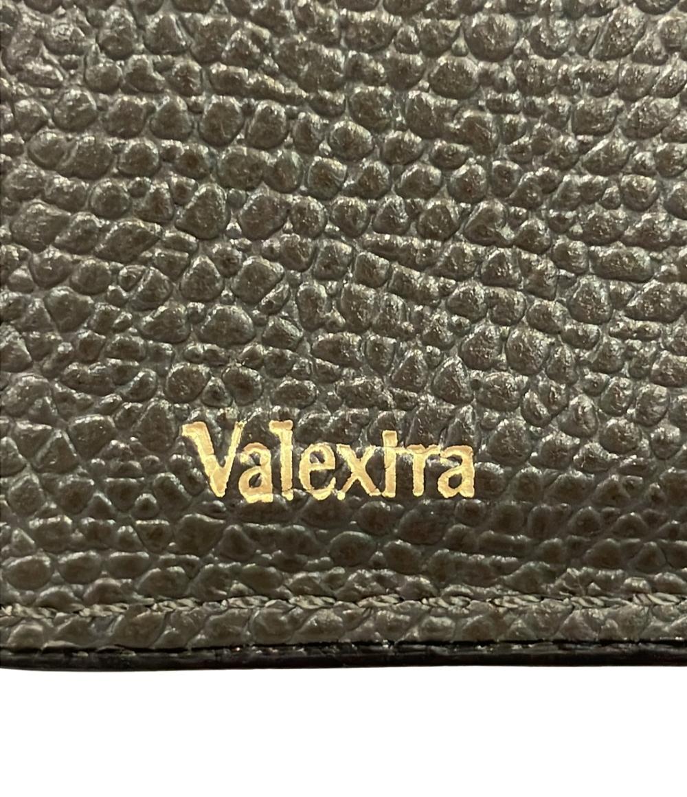 美品 ヴァレクストラ 二つ折り財布 メンズ Valextra