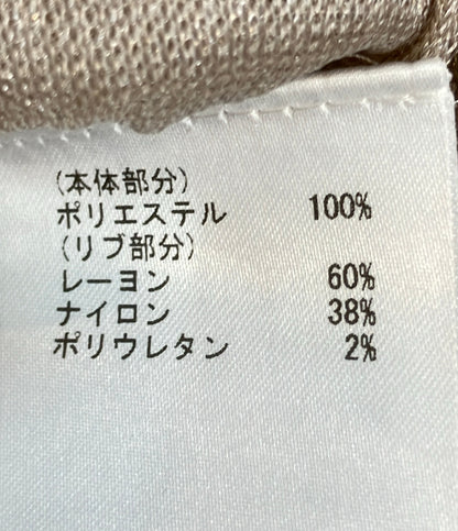 美品 GRACE CONTINENTAL パーカー 長袖 ラメ 25SS タグ付き シアーニットパーカー 0325253305-00 レディース SIZE 36 (S) グレースコンチネンタル