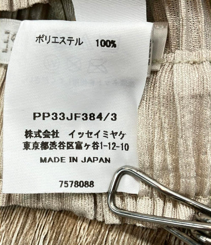 美品 PLEATS PLEASE プリーツワイドパンツ PP33JF384 レディース SIZE 3 (L) プリーツプリーズ