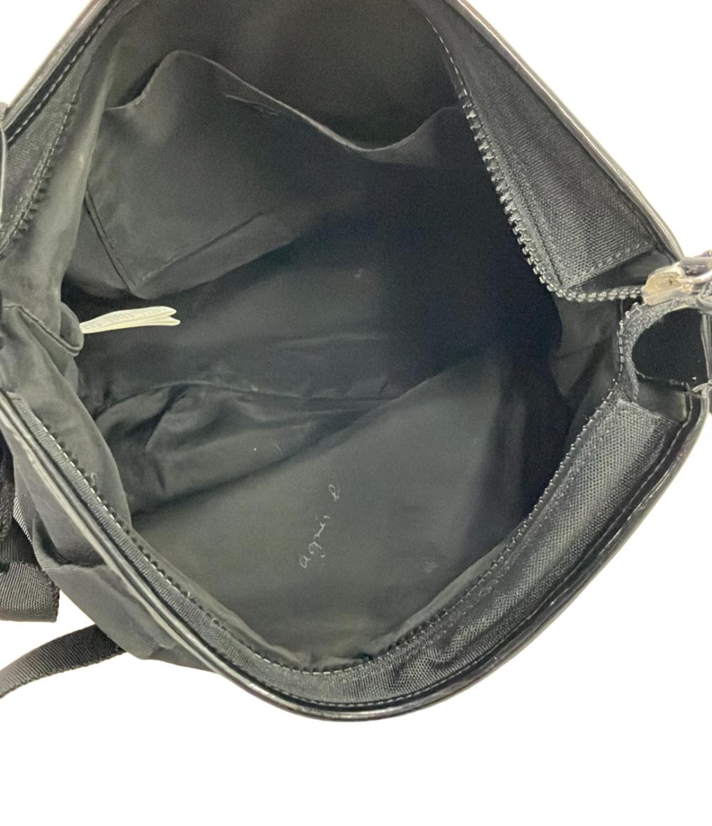 agnes b. ショルダーバッグ 斜め掛け ナイロン レディース アニエスベー