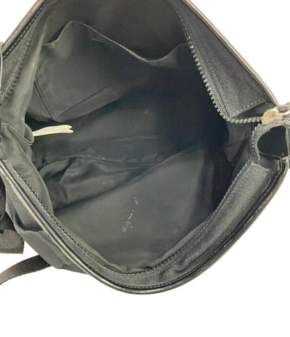 agnes b. ショルダーバッグ 斜め掛け ナイロン レディース アニエスベー