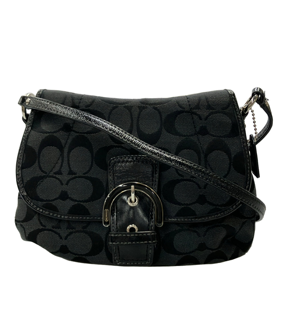 COACH ショルダーバッグ 斜め掛け シグネチャー レディース コーチ
