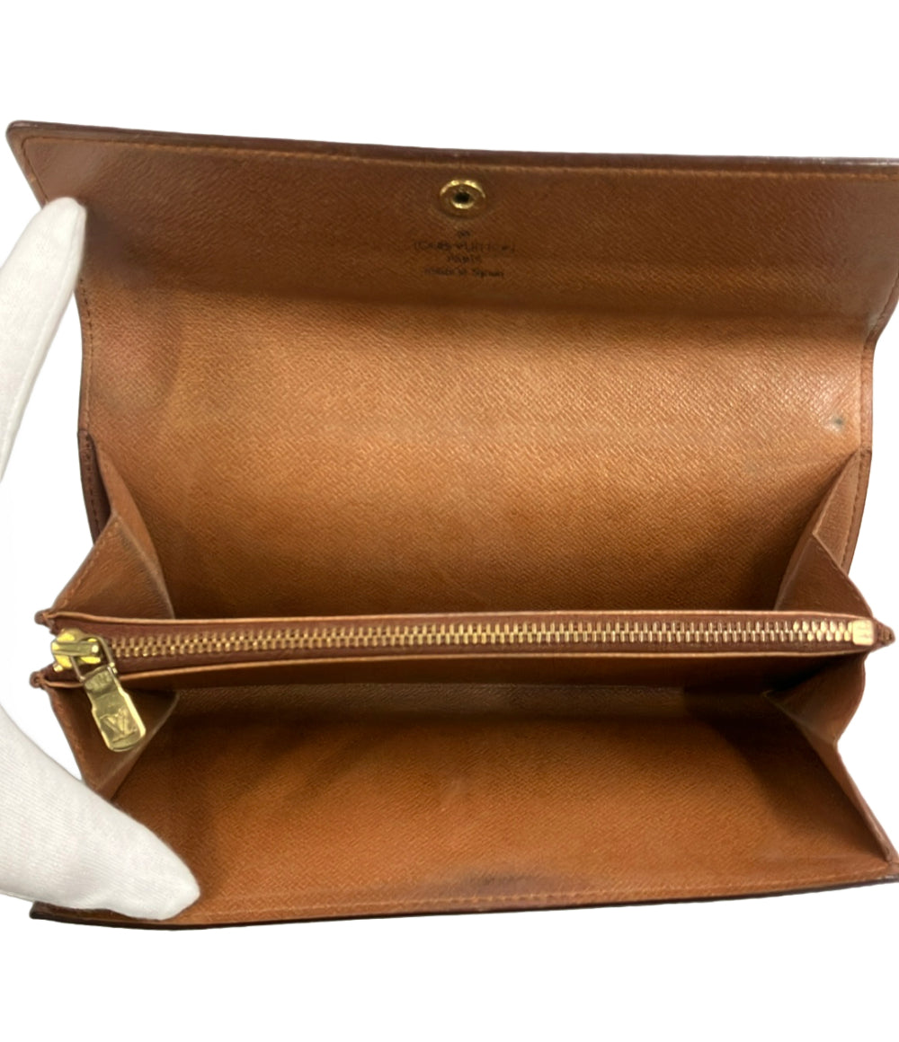 ルイヴィトン LOUIS VUITTON 長財布 ポシェットポルトモネ クレディ LOUIS VUITTON 長財布 ポシェット ポルト モネ クレディ モノグラム