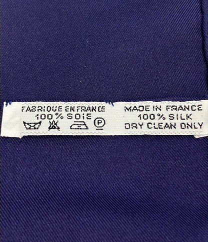 美品 HERMES スカーフ カレ90 シルク100% Auteuil en Mai レディース エルメス