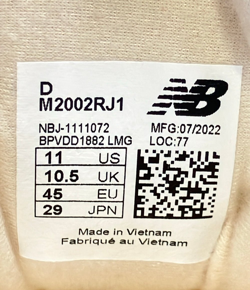 NEW BALANCE ローカットスニーカー M2002RJ1 メンズ SIZE 29.0 ニューバランス