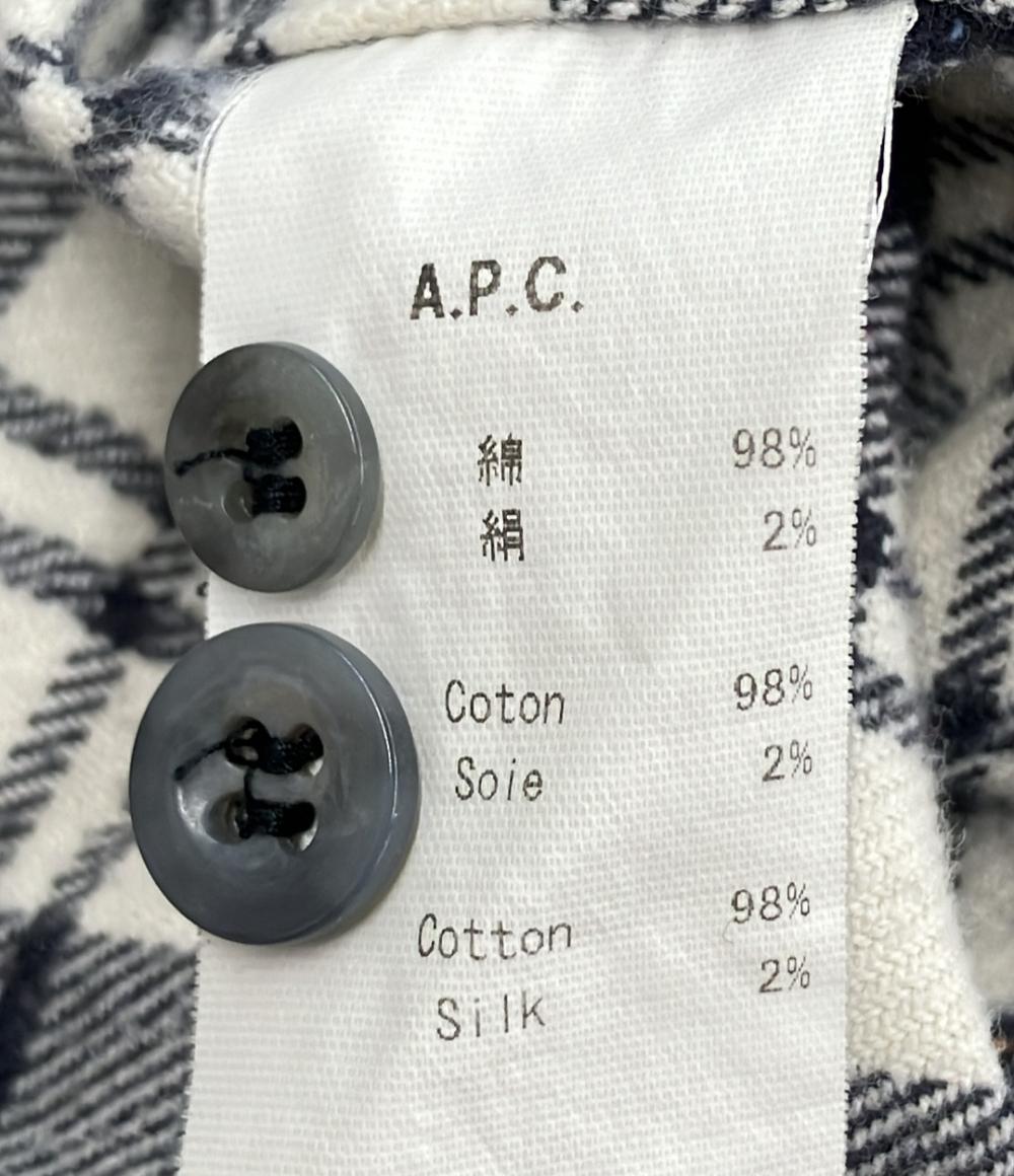 アーペーセー 長袖シャツ チェック柄 メンズ SIZE XS (XS) A.P.C.