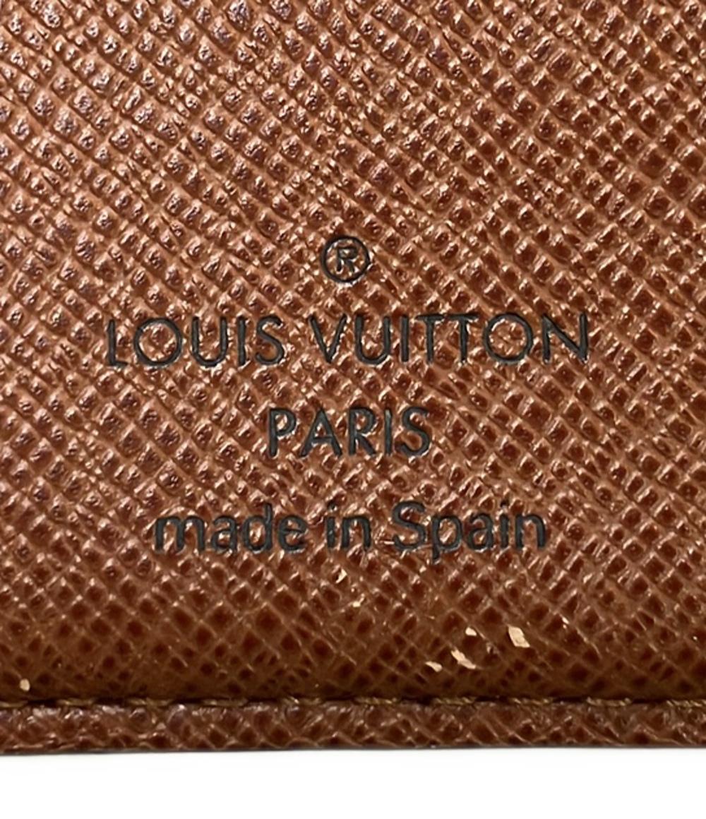 LOUIS VUITTON 二つ折り財布 がま口 キャンバス モノグラム M61674