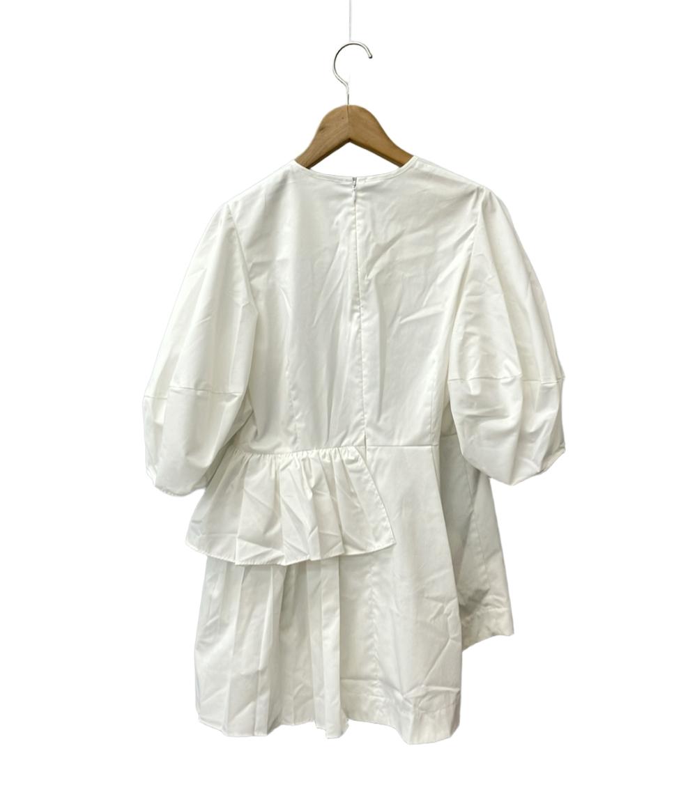 エンフォルド 半袖ブラウス フリルブラウス レディース SIZE 38 (S) ENFOLD