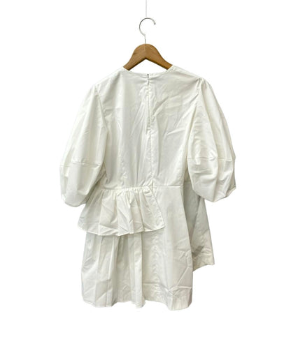 エンフォルド 半袖ブラウス フリルブラウス レディース SIZE 38 (S) ENFOLD