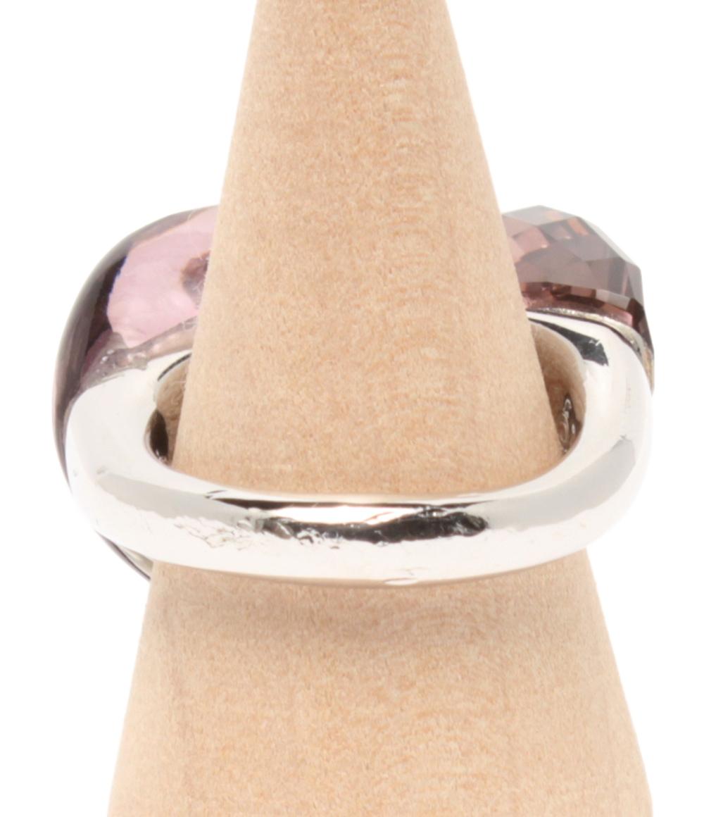 SWAROVSKI リング 指輪 ハートモチーフ レディース SIZE 17号 スワロフスキー