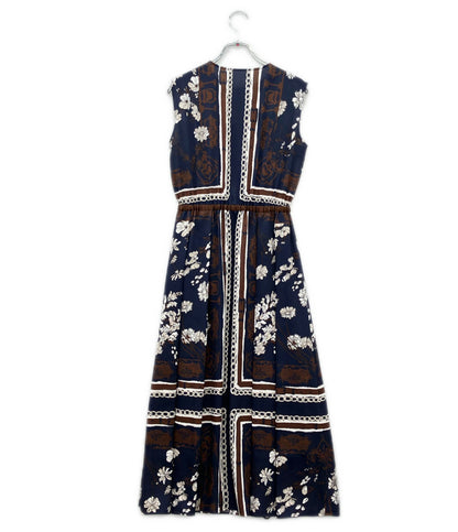 美品 ANAYI ノースリーブ ワンピース ペチコート付き レディース SIZE 36 (S) アナイ