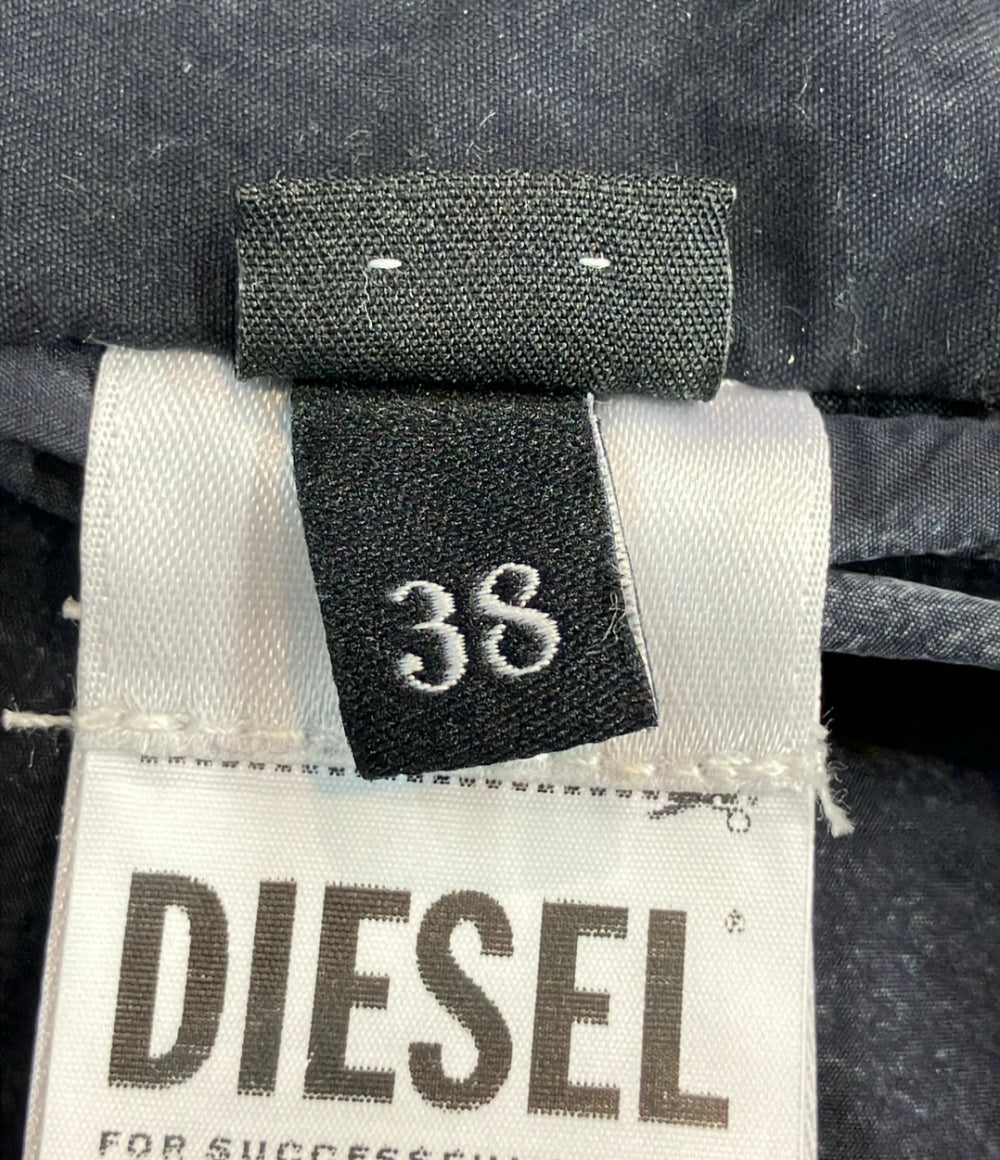 美品 DIESEL ダブルジップアップブルゾン G-LEAMER A221310PLBH レディース SIZE 38 (M) ディーゼル