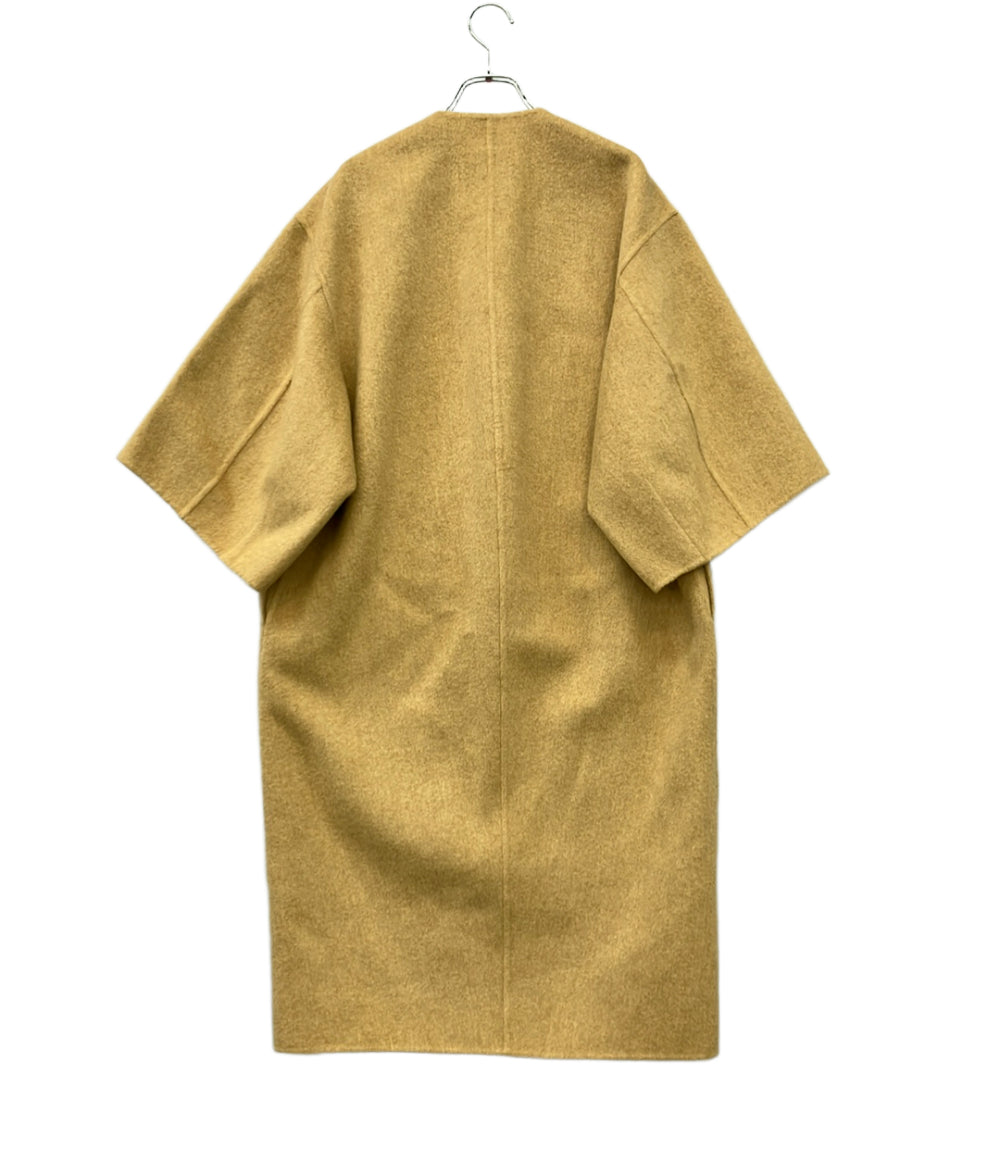 Drawer ウールカシミヤメランジケヌキVネックコート レディース SIZE 34. ドゥロワー