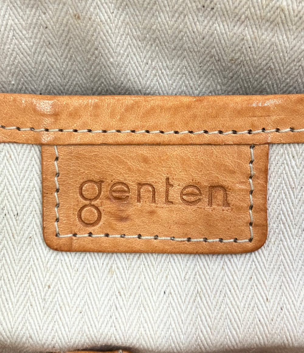 genten ショルダーバッグ 斜め掛け レザー レディース ゲンテン