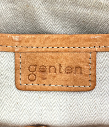 genten ショルダーバッグ 斜め掛け レザー レディース ゲンテン
