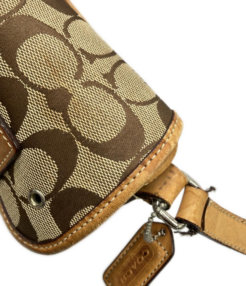 COACH ショルダーバッグ 斜め掛け シグネチャー 6844 レディース コーチ