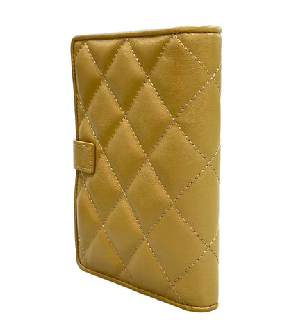 美品 COCOCELUX GOLD 二つ折り財布 レディース メンズ ココセリュックスゴールド