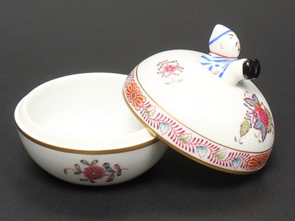 美品 ヘレンド マルボンボン 小物入れ HEREND