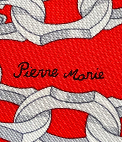 美品 エルメス スカーフ カレ90 シルク100% REACTION EN CHAINES レディース HERMES