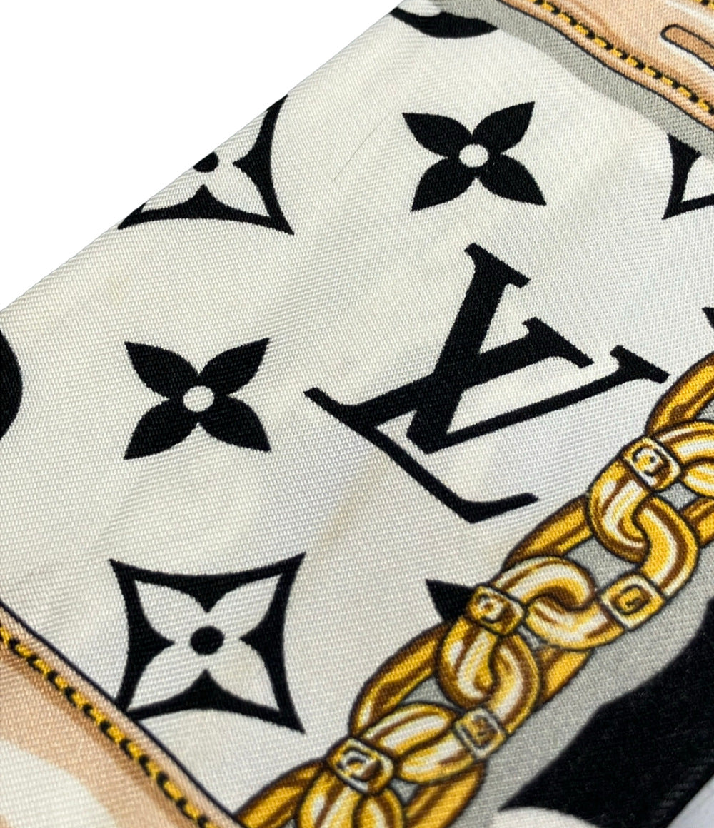 LOUIS VUITTON スカーフ シルク100% バンドー モノグラム コンフィデンシャル M78656 レディース ルイ・ヴィトン