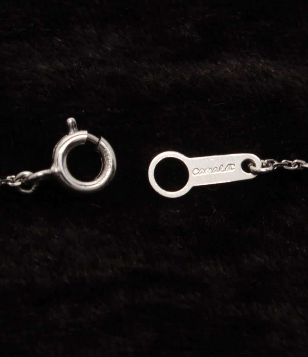 美品 canal4℃ ネックレス SV925 ハートモチーフ レディース カナルヨンドシー