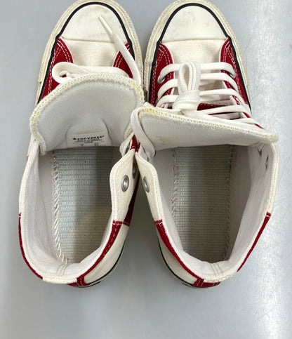 訳あり CONVERSE ハイカットスニーカー 市松模様 レディース SIZE 24.0 (L) コンバース