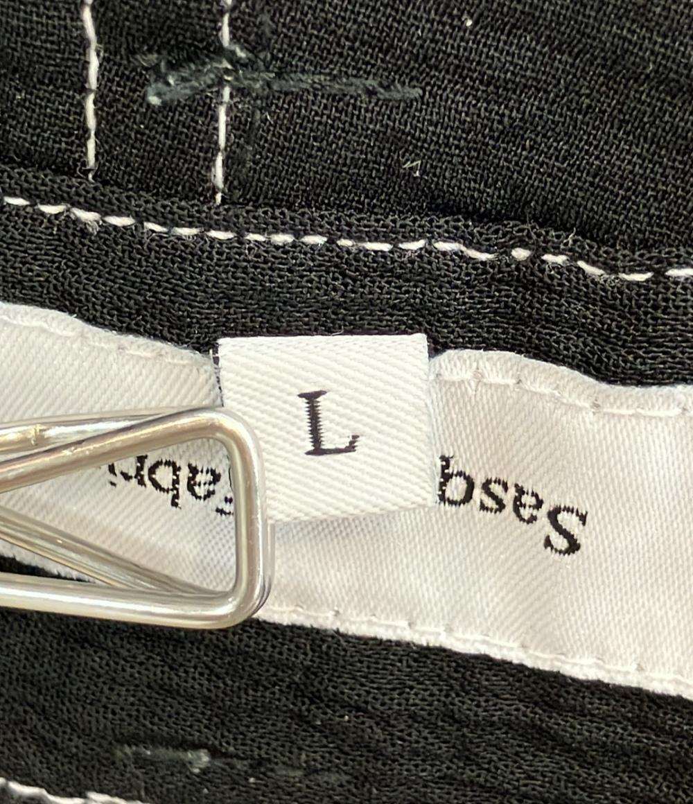 SASQUATCHfabrix. ロングパンツ イージー ストリート 21AW-PA9-019 メンズ SIZE L サスクワァッチファブリックス