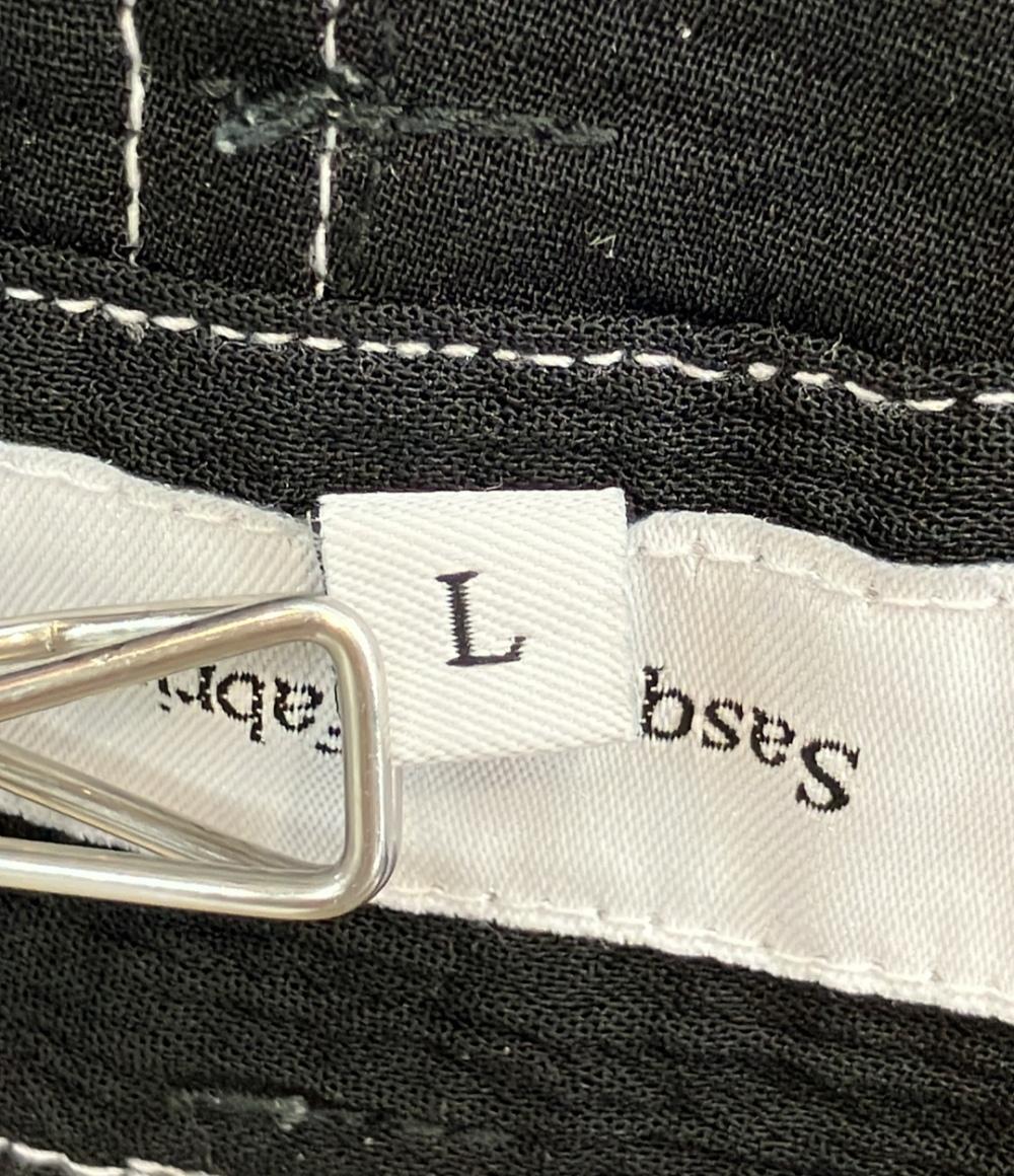 SASQUATCHfabrix. ロングパンツ イージー ストリート 21AW-PA9-019 メンズ SIZE L サスクワァッチファブリックス