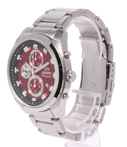 ORIENT 腕時計 クオーツ レッド TTOU-C0 メンズ オリエント