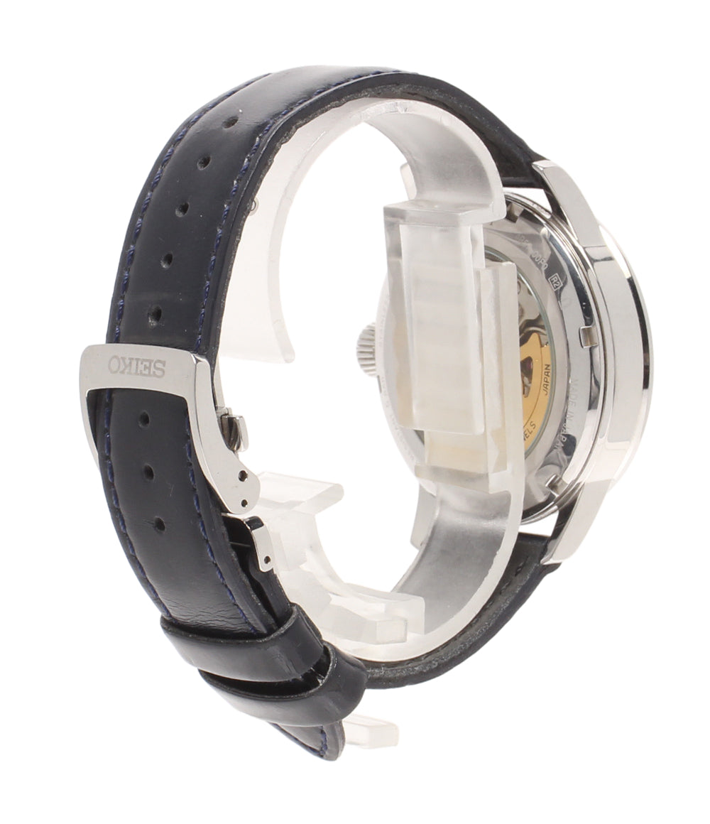 SEIKO 腕時計 SARY087 プレサージュ 自動巻き ネイビー 4R57-00F0 メンズ セイコー