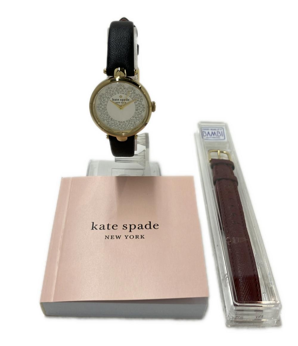 ケイトスペード 腕時計 クオーツ シルバー KSW1739 レディース Kate Spade