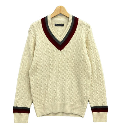 美品 ラコステ Vネックニット メンズ SIZE 4 (XL) LACOSTE