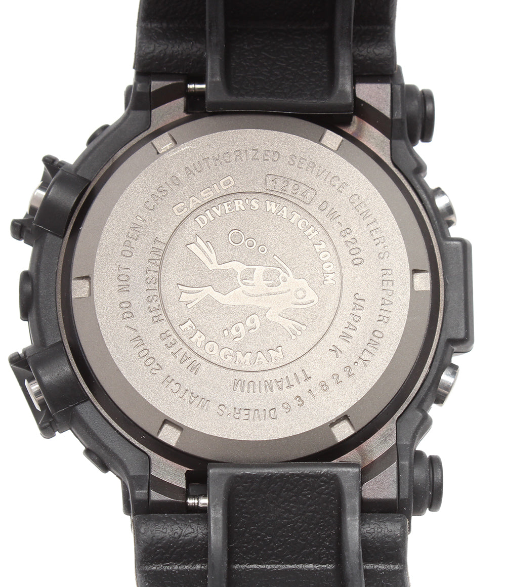 美品 CASIO 腕時計 FROGMAN '99 G-SHOCK クオーツ DW-8200ZU-1T メンズ カシオ