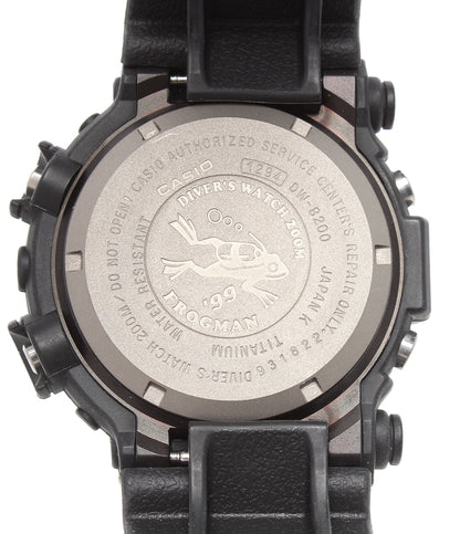 美品 CASIO 腕時計 FROGMAN '99 G-SHOCK クオーツ DW-8200ZU-1T メンズ カシオ