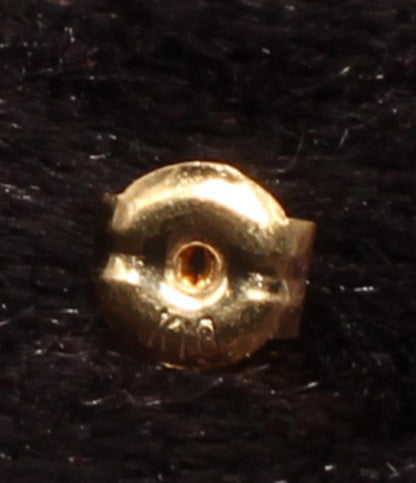 美品 ピアス K18 ベビーパール 3.1mm レディース