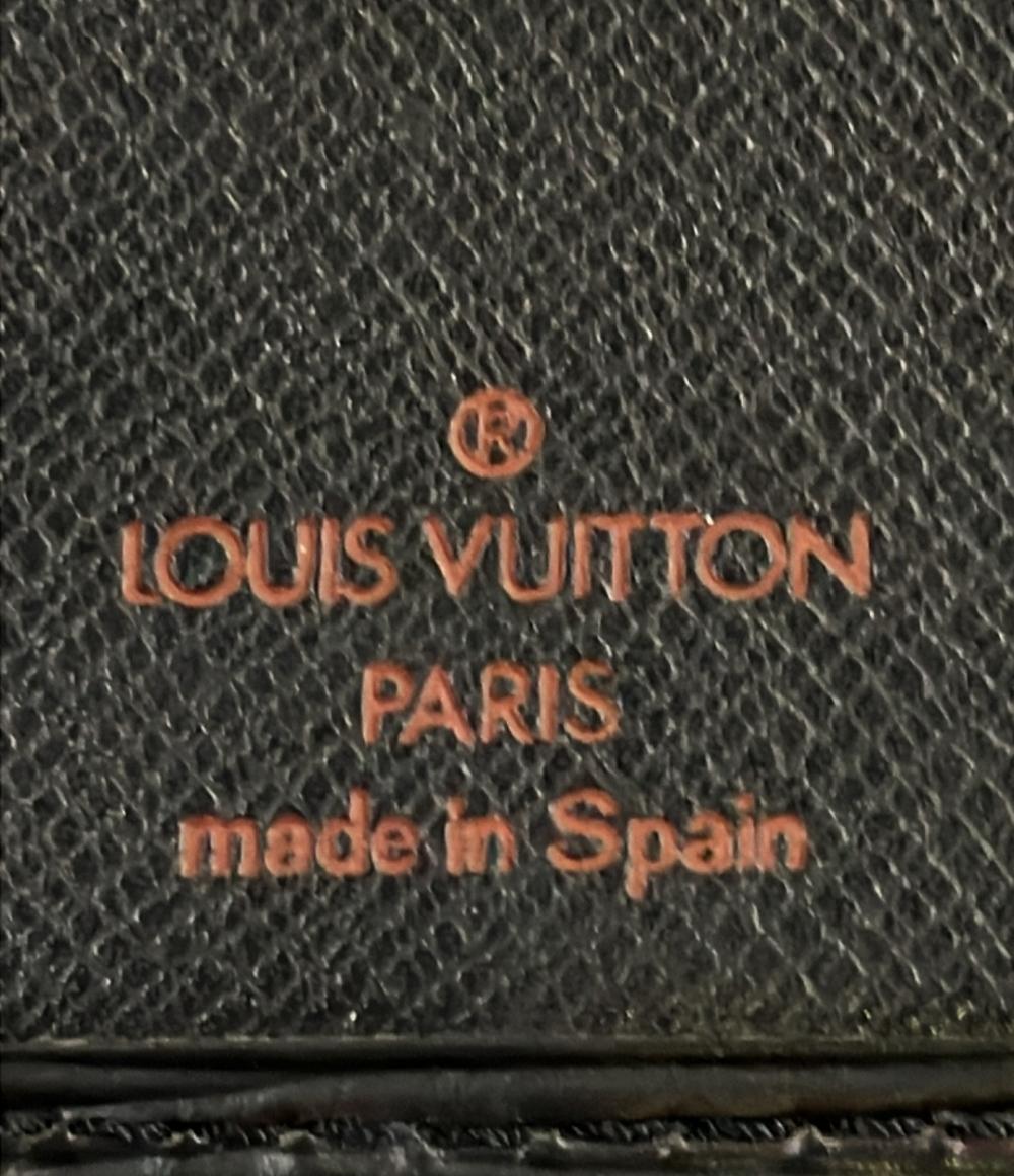 訳あり ルイヴィトン 二つ折り長財布 ポルトカルトクレディ エピ M63212 メンズ LOUIS VUITTON