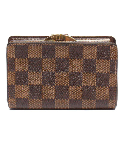 ルイ・ヴィトン 二つ折り財布 ポルトモネ ビエ ヴィエノワ ダミエ M61663 レディース LOUIS VUITTON
