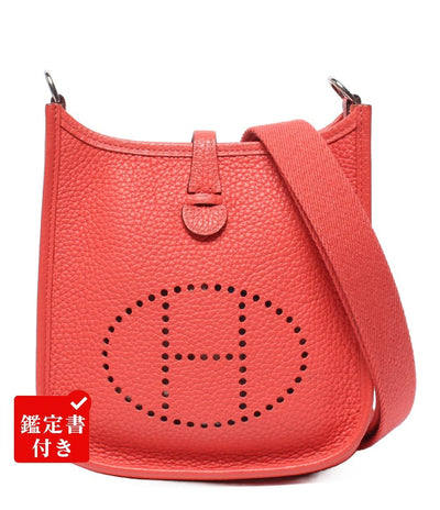 HERMES ショルダーバッグ D刻印 シルバー金具 肩掛け 斜め掛け トリヨンクレマンス エヴリン TPM レディース エルメス