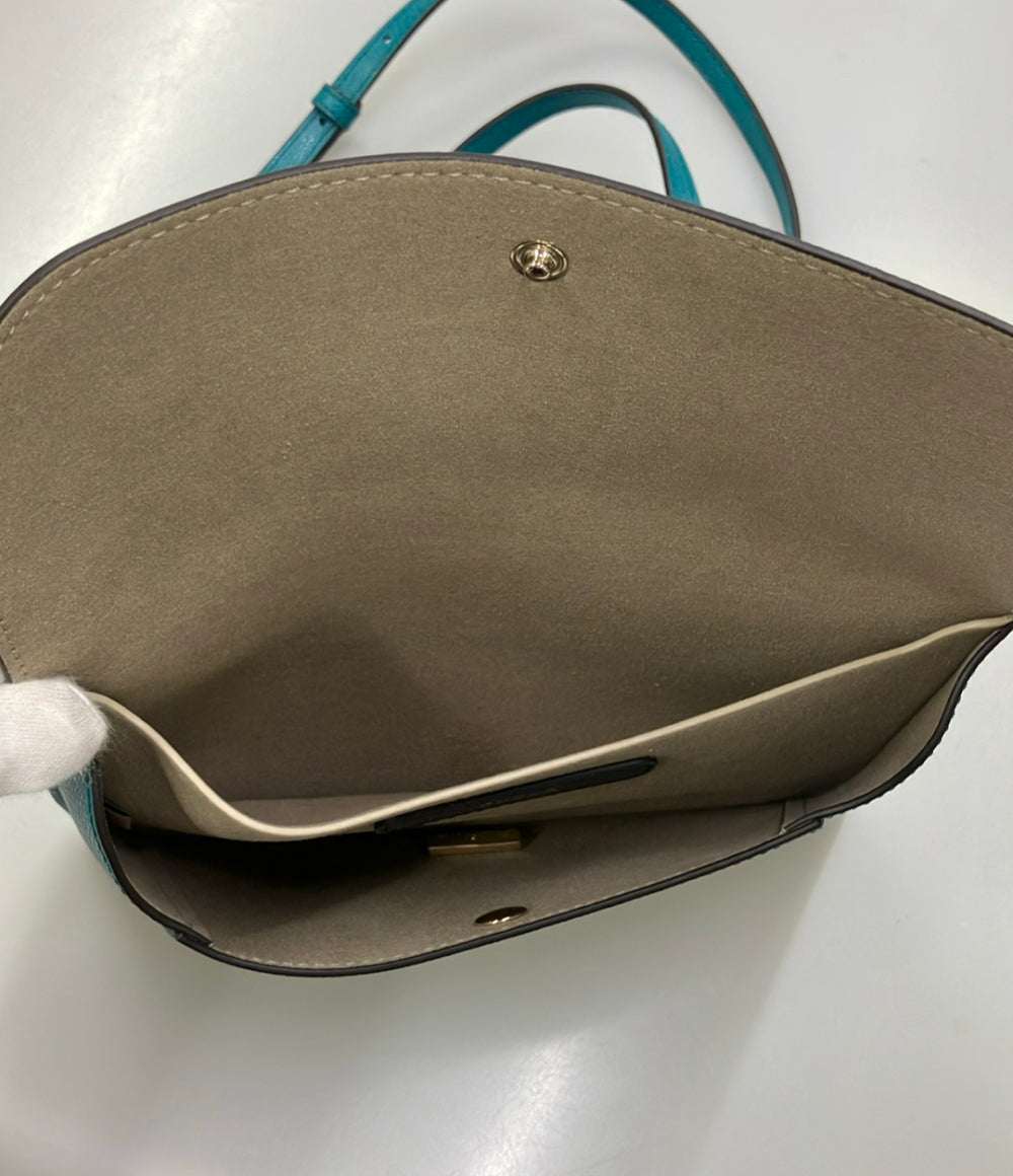 美品 FURLA ショルダーバッグ ショルダーポーチ 斜め掛け レザー レディース フルラ