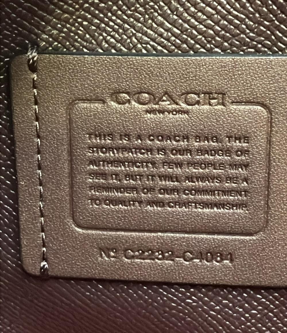 美品 COACH 2WAY ハンドバッグ ショルダーバッグ 斜め掛け モリー C4084 レディース コーチ