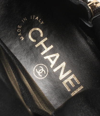 CHANEL ショートブーツ レースアップ G36435 レディース SIZE 36 シャネル