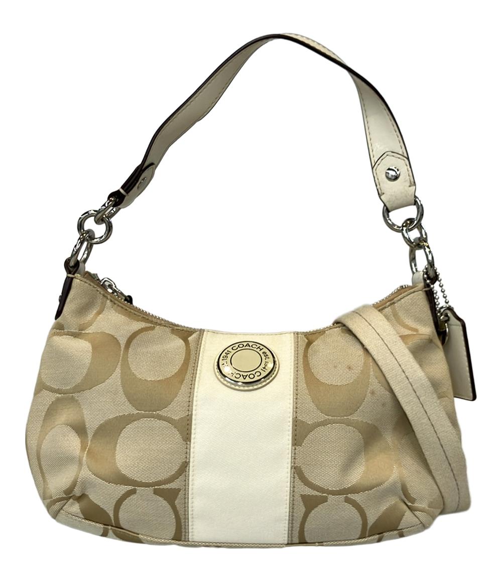 COACH 2way ショルダーバッグ 肩掛け 斜め掛け シグネチャー F19218 レディース コーチ